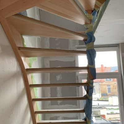 nieuwe trap renovatie gent